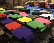 colorful mason jar koozies